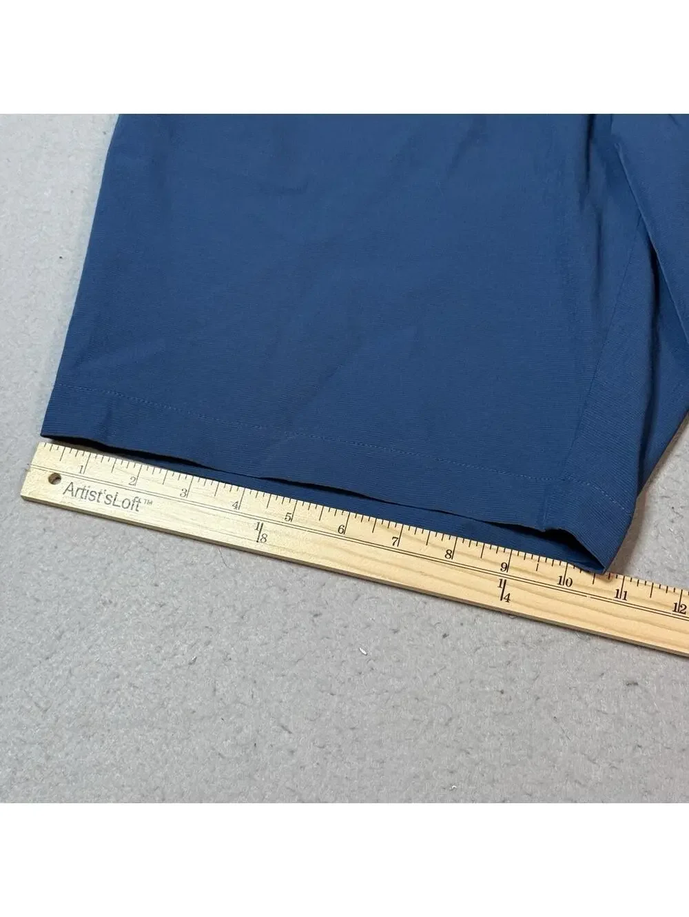 Banana Republic Men's Blue Golf Shorts‎ Size 36 Stretch Performance Casual READ